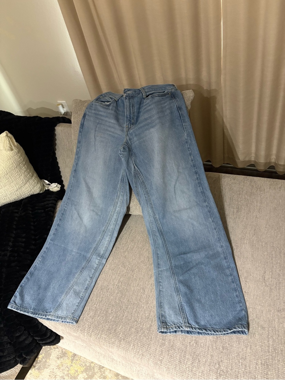 Levi's Light Blue Flare Jeans